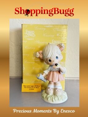 Precious Moments This Little Light Of Mine, I'm Gonna Let It Shine 113949 (1597)